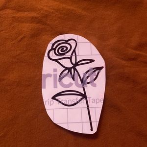 Rose stickers